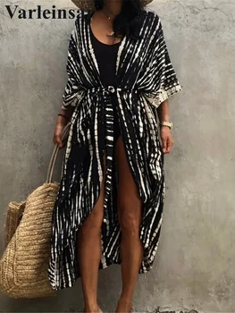 17 Colors Leopard Printed Colorful With Belt Tunic Beach Dress Beach Wear Beachwear Beach Cover Up Cover-upsFemale Women V4510 1