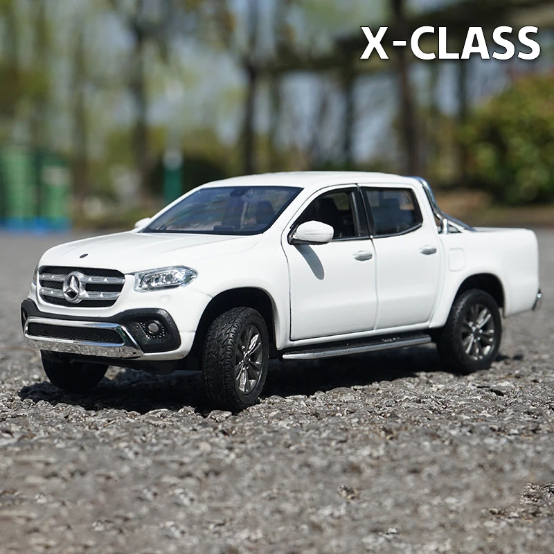 

Модель автомобиля WELLY 1:24 Mercedes-Benz X-CLASS Picku из сплава, литой и игрушечный автомобиль, коллекционная игрушка для мальчика, подарок на день рождения
