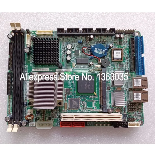 Новинка в коробке NOVA-8522G2 5,25 ''SBC с VGA/LVDS , VGA , Dual GbE , USB 2,0 и внешней звуковой системой, Промышленная материнская плата 2