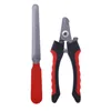 Pet Nail Clippers with Sickle Large Dog Nail Clippers Stainless Steel Grooming Scissors Nail Clippers Multifunctional Teddy Cat 4