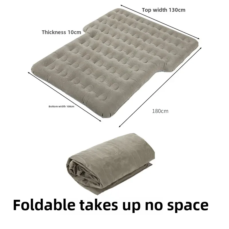 Car-Mounted SUV Off-Road Vehicle Trunk Inflatable Bed Sleeping Mat Interior Rear Seat Camping Sleeping Pad Traveling Bed