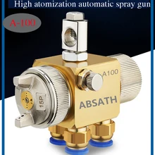 

A-100 Professional Spray Gun Wave Soldering Blister Machine Nozzle Low Pressure Large Flow High Atomization Automatic Spray Gun
