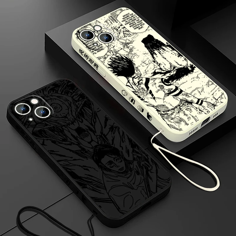 Jujutsu Kaisen Megumi Yuta Phone Case For Apple iPhone 15 14
