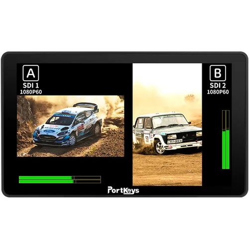 PortKeys BM7 II DS 7&Prime; 2200nit Wide Color Gamut Wireless Camera Control Monitor 4K Full Touch Screen 3D LUT Field Monitor