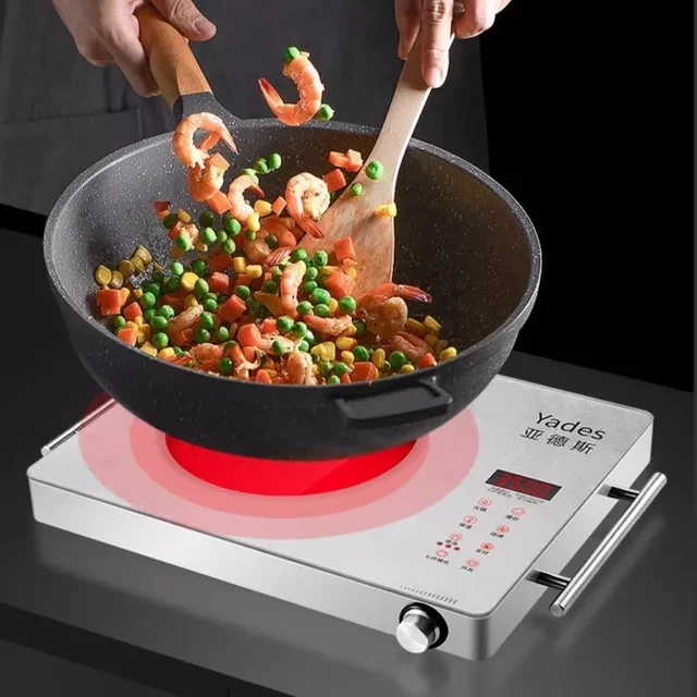 3500W Portable Electric burner Induction cooktop Home Infrared waves Induction stove cooker Smart Hot plate electric cooker 220V