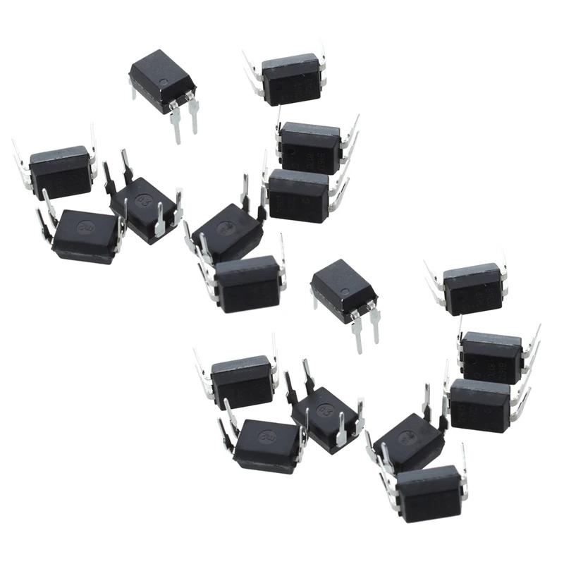 Hot 20 PCS 4 DIP Optocoupler IC 817CFiber Optic Equipments AliExpress