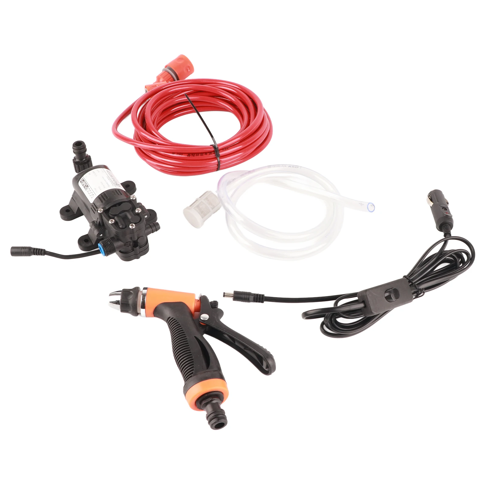 NEW 12V High Pressure Electric Car Washer Cleaning Machine Trigger Spray Gun Washing Kit Car Wash Machine
