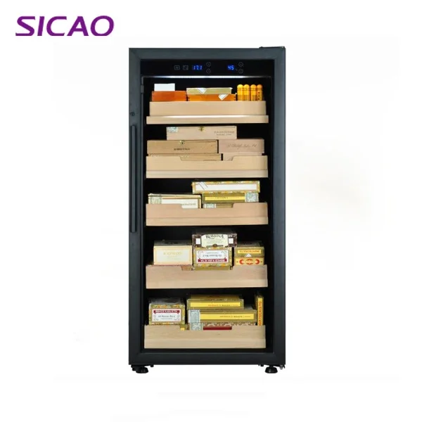 Room Humidity Controller China Manufacturer Electric Cabinet Cigar Humidor Humidity Control Cigar Box For Guba Cabinet Hum