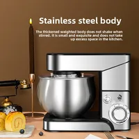 Бытовой электрический миксер для теста 220 В, автоматический домашний миксер, взбивалка для яиц, тестомес, блендер, кухонный миксер — изображение 3