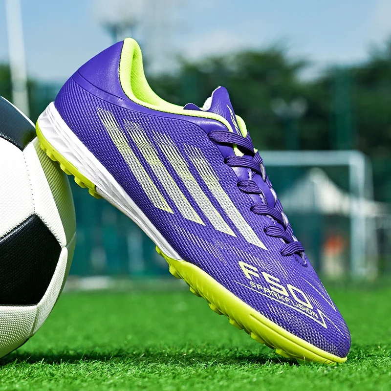 Men Professional Football Boots Non-Slip TF/FG Boys Sneakers Match Soccer Shoes Ankle Comfortable Sports Shoes Unisex