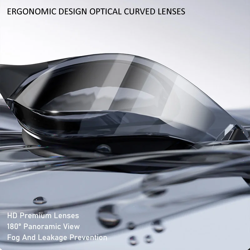 Professional Adult Swimming Goggles Anti-Fog UV Protection Men Women HD Small Frame Racing Swimming Glasses