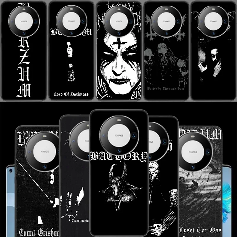 Чехол Burzum Filosofem BRZM для телефона Huawei P40 Lite P50 Pro P30 P20 P10 Y5 Y6 Y7 Y9 2019 Mate 30 20 Pro 10 Lite, чехол