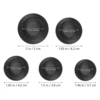 10/20pcs 25/26/30/32/38mm Rubber Money Saving Box Piggy Bank Closure Plug Stopper Cover Round Coin Caps Replacement 6