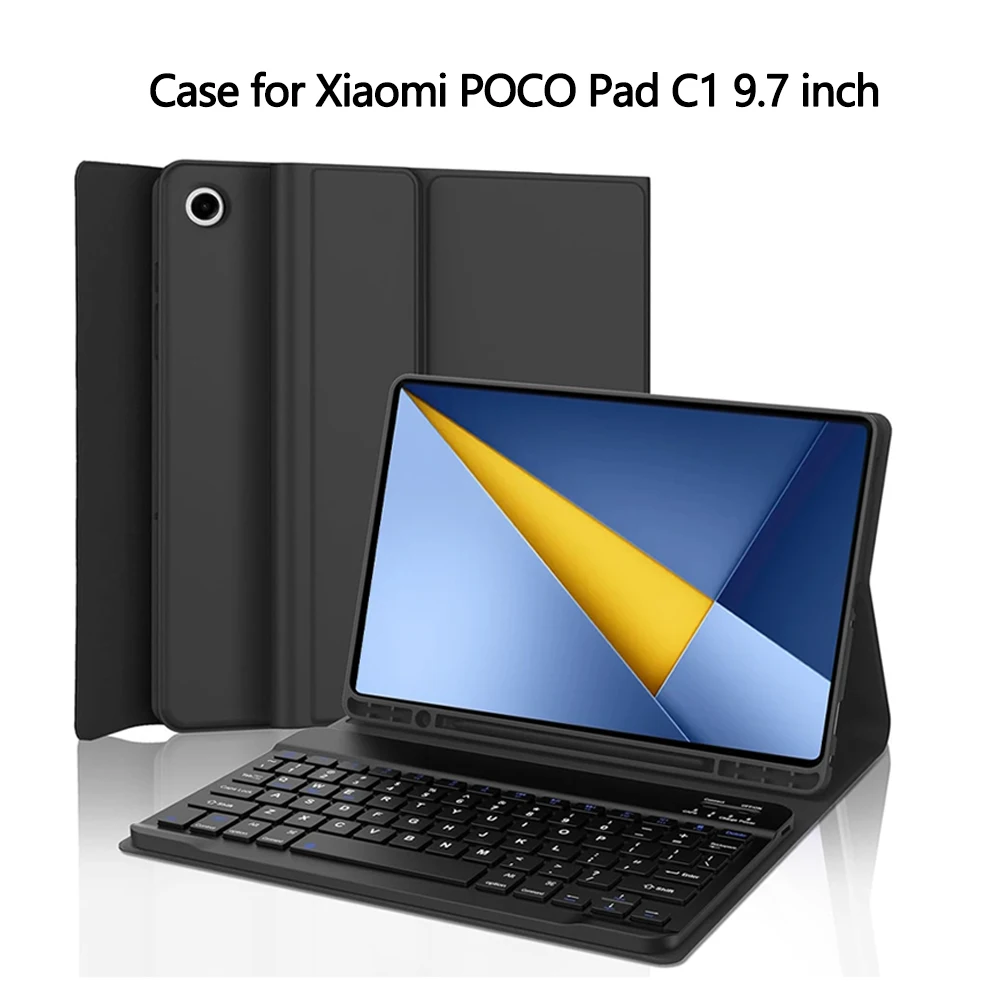 Detachable Bluetooth Keyboard Case