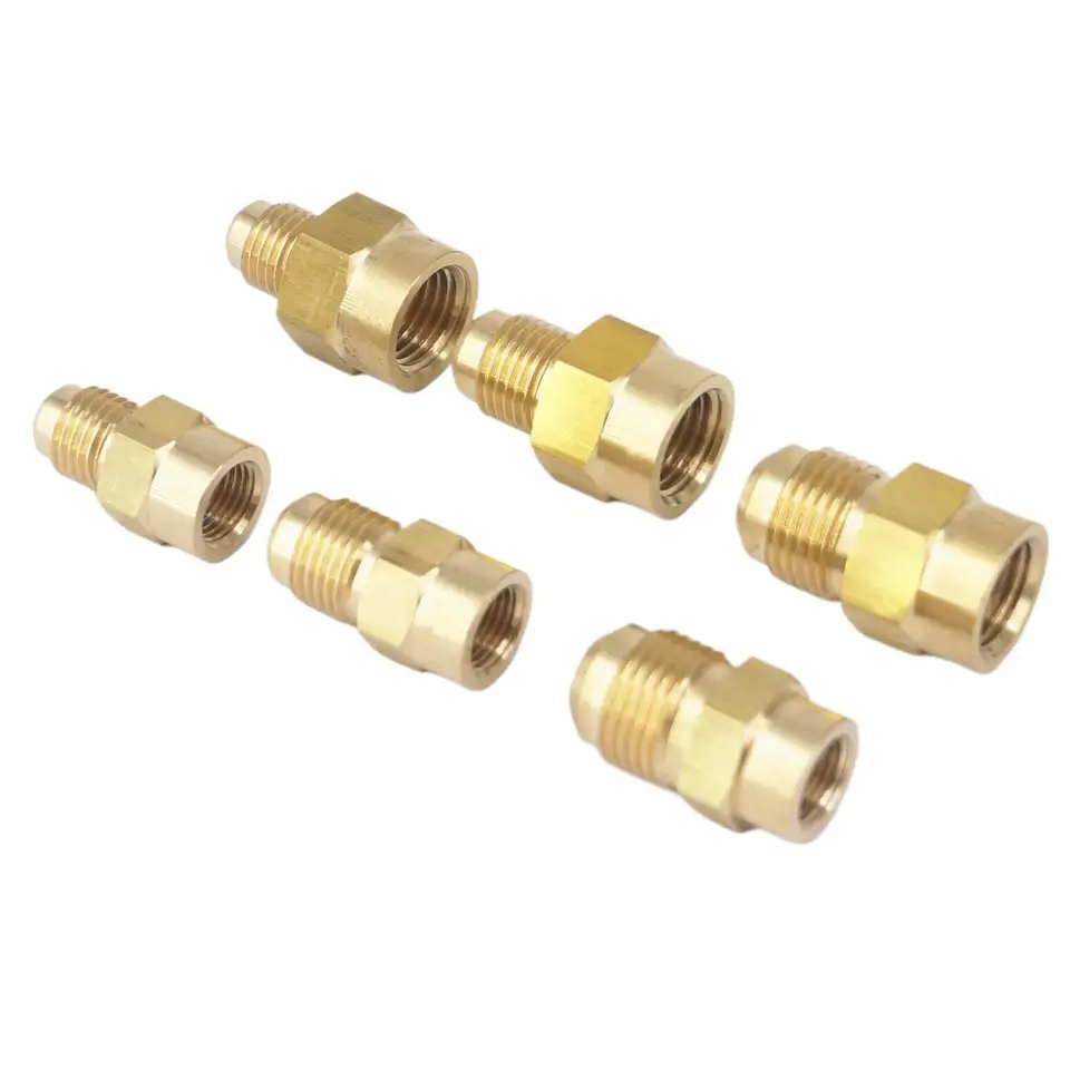 Raccordo Alluminio Nero 1/8 NPT Maschio - Per Tubo Flessibile 7-8mm (5/16") - Foto 8