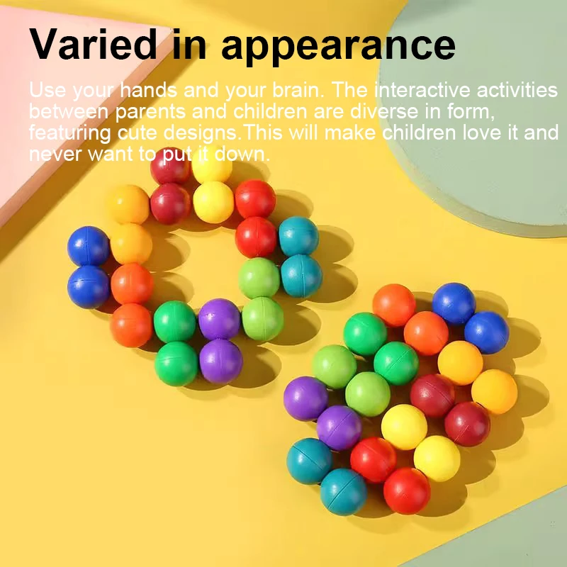 3D Magic Cube Ball – Infinite Puzzle Stress Relief Fidget Toy 3