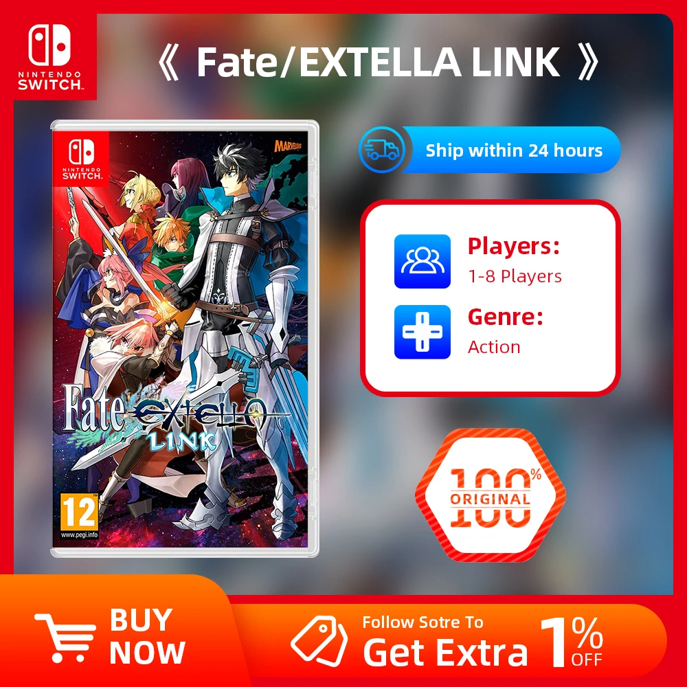 Nintendo Switch Game Deals Fate Extella Link Games Physical