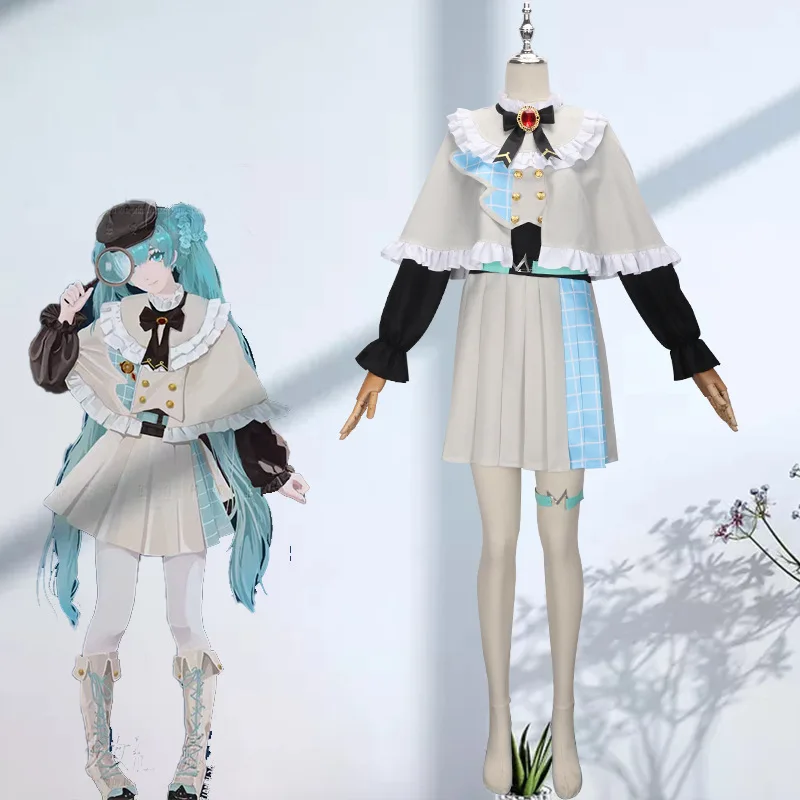 

Little Detective Girl Cosplay Costume Girl Christmas Gift Outfits Skirt Cosplay Lovely Dress Halloween Carnival Party Costume