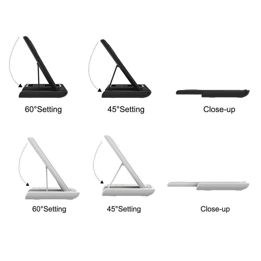 3 In 1 Wireless Charger Foldable Charging Station Mobile Phone Holder for iPhone 14 13 12 11 XS Max XR X 8 Apple Wat