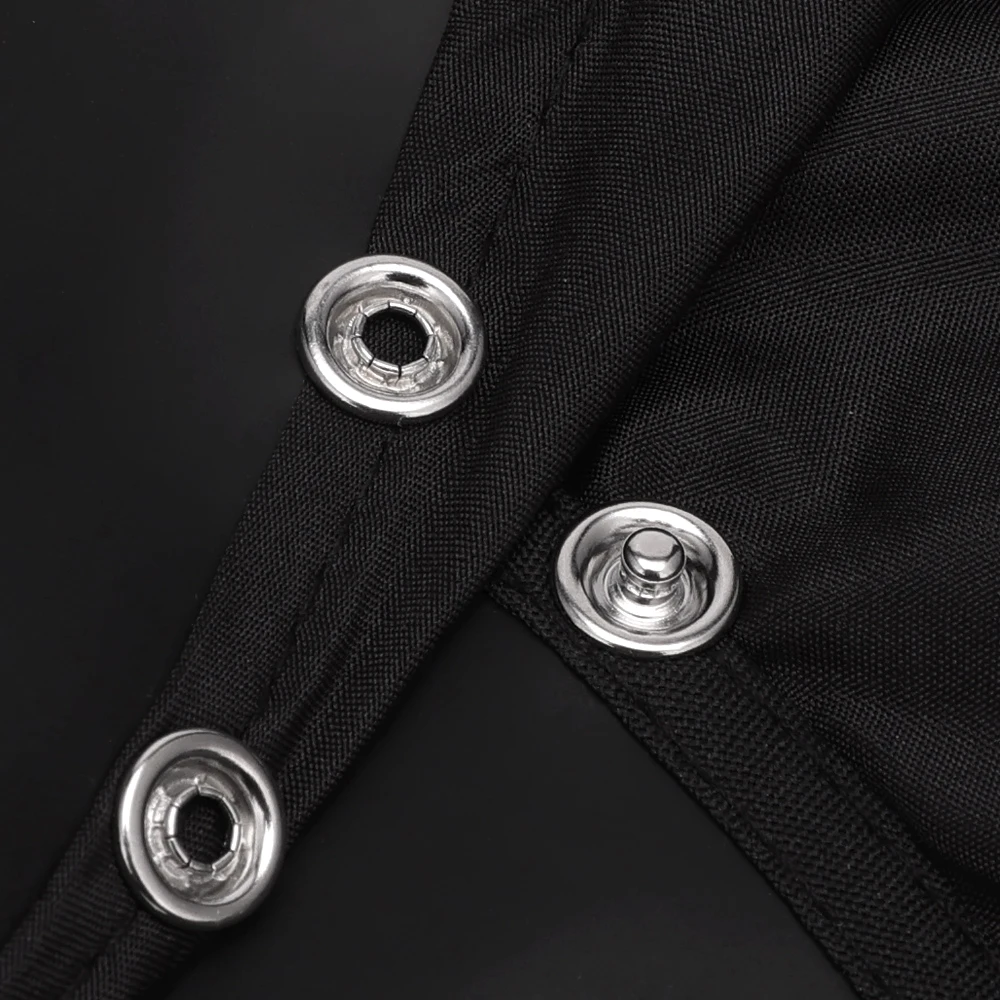 Silicone Neckline Haircut Cloth Hidden Buckle Hairdresser Gown Waterproof Hairdressing Apron Barbershop Supplies