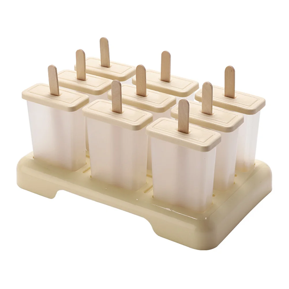 

Ice Cream Mold Popsicle Trays Plastic Molds Makers Making DIY Homemade Silicone