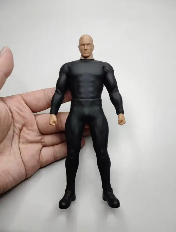 1/12 Scale Brown Khaki Pants For 6" Mezco, GWToys, VToys Muscular - Foto 4