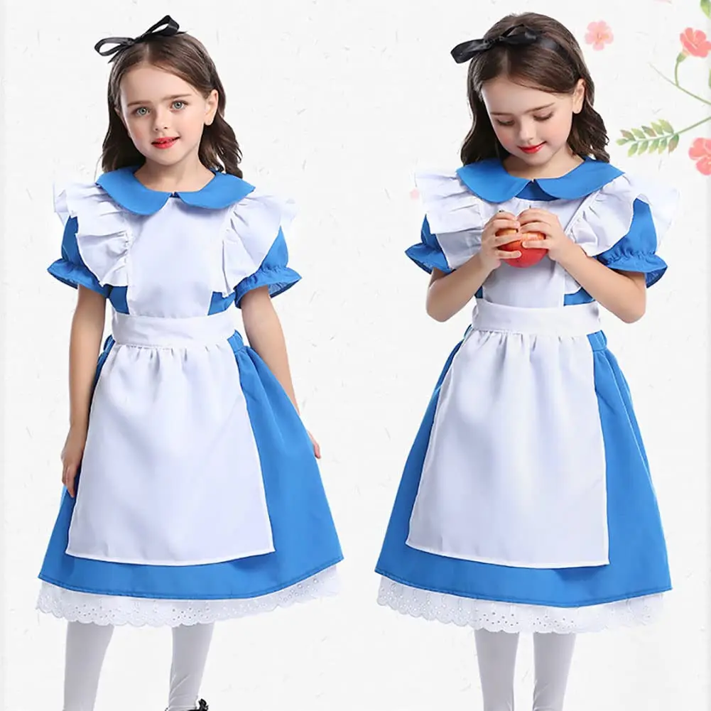 Soor Ploom 4Y Ismay dress Alice Kid Girl Alice Maid Lolita Dress