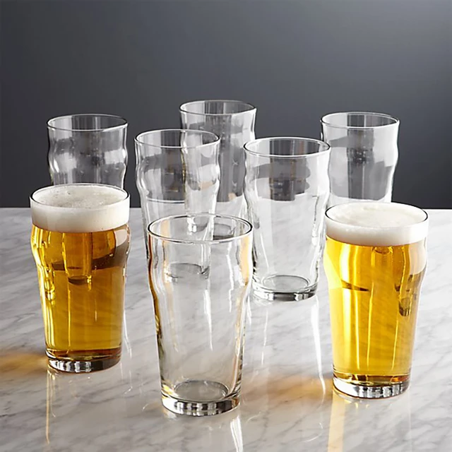 British Beer Glass,Classic Craft Beer Glasses,Premium Beer Glasses,  Tumbler, Pub Beer Glasses,Unique Design, 570 ml - AliExpress
