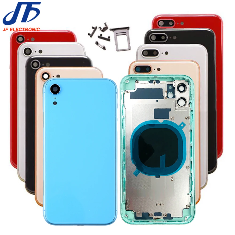 IPHONE 8, 8P, X, Xs, Max Backcover Glasrückseite Akkudeckel Austausch Reparatur EUR 69,00 - DE