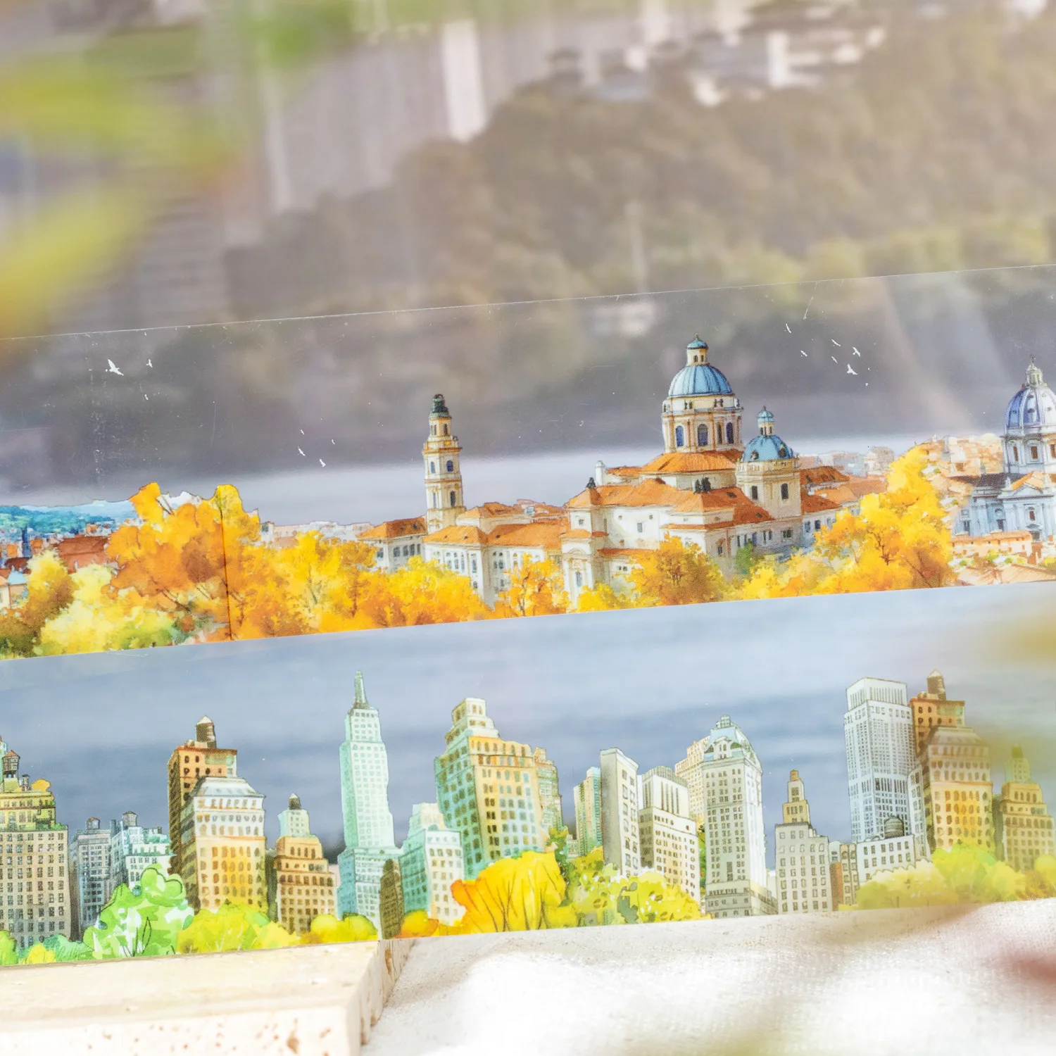 1 개/몫 DIY 장식 접착 테이프 끝없는 여행에 출발 일본 종이 애완 동물 테이프 스티커 마스킹 테이프