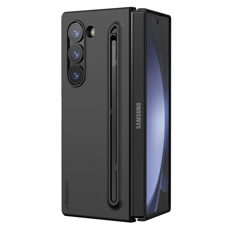 Premium Anti-Fingerprint Silicone Case with S-Pen Holder