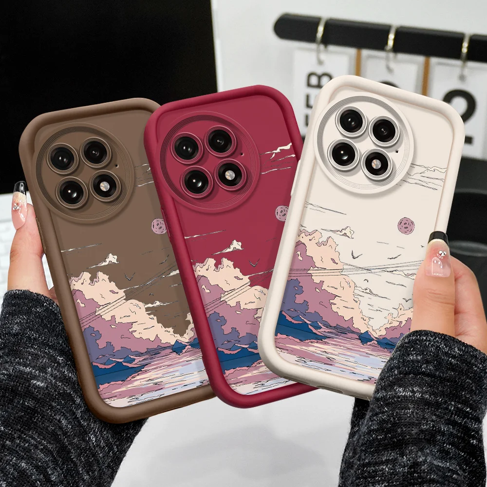 Misty River Staircase Soft Phone Case Cover