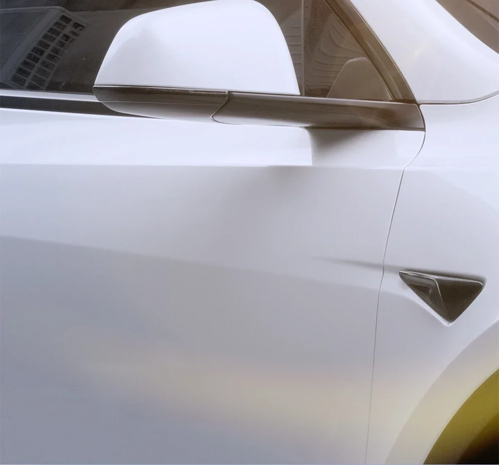 YZ für Tesla Model 3 Y Highland Juniper 2020-2025 Auto-Rückspiegel-Schutz Spiegelschutz Fahrzeug-Antikollisionsstreifen – Detail 9