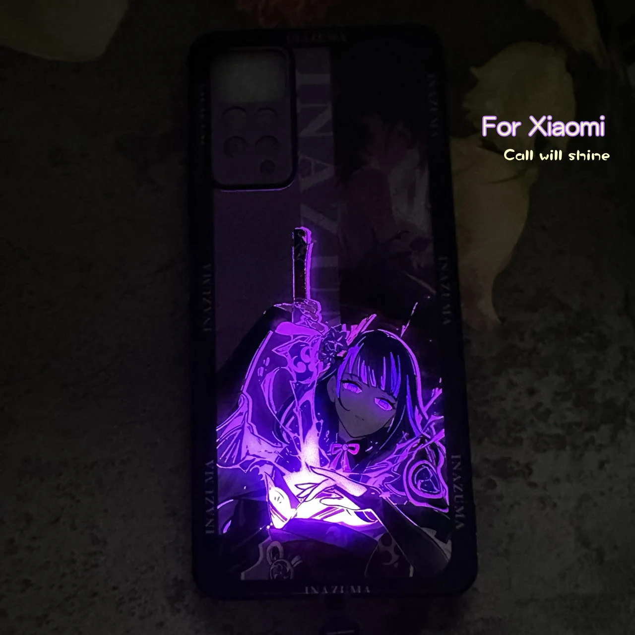 

Genshin Impact Alhaitham LED Case for For Xiaomi POCO X3 X5 F5 M3 NFC Pro for Redmi Note 12 11 10 Flash Shell Phone Cover Anime