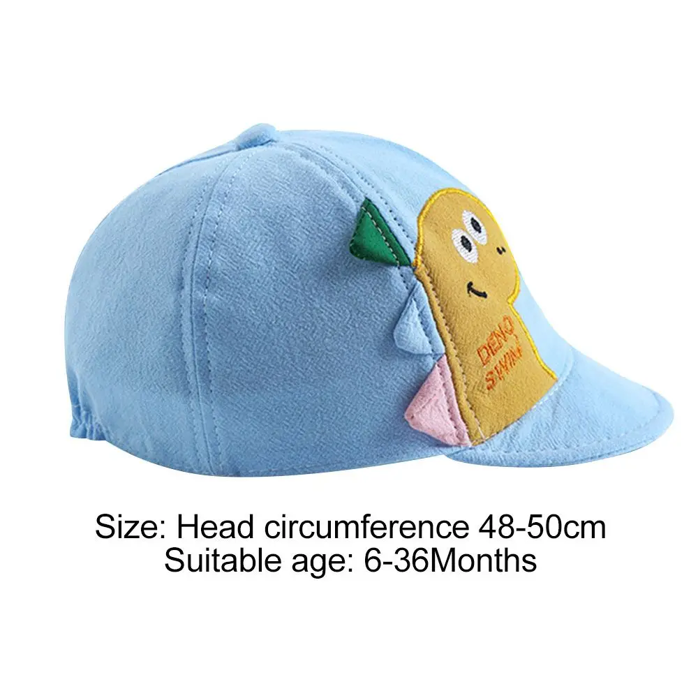 Outdoor Adjustable Fisherman Hat Mesh Spring Summer Sun Hats Cartoon Dinosaur  Baseball Cap