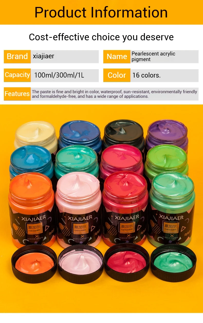 Chagall 100ml Acryl-Pigment Perlglanzpulver Perlmutt Tiefblau Perlglanz-Acrylfarbe – Detail 4