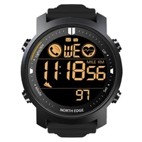 NORTH EDGE Smart Watch Men Heart Rate Monitor Waterproof 50M Swimming Running Sports Pedometer Stopwatch Smartwatch Android IOS 1