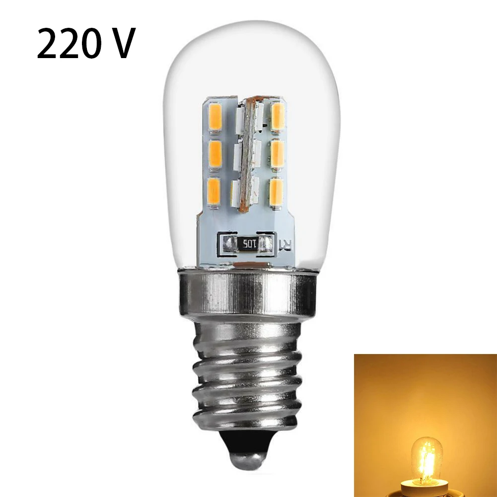 

Home Restaurant E12 Base Reading Room Super Birght Range Hood Lamp LED Bulb 220V Kitchen Glass Energy Saving Refrigerator Light