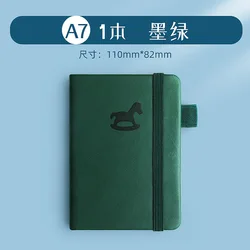 Compact A7 Waterproof Leather Pocket Notepad - Mini Notebook - A7 (5)