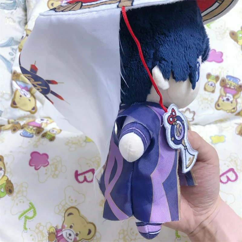 Anime Game Genshin Impact Plush Doll Wanderer Kunikuzushi Scaramouche Cosplay Costume Accessories Cartoon Props Halloween Gift