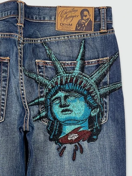 パンツ 00s denim y2k jadedlondon Shop 2K LDN Sonic Jeans | Jaded London | Clothing