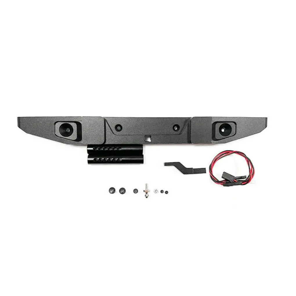 

RCGOFOLLOW 1pcs Aluminum Alloy Wear-resistant Rear Bumper For 1 6 Rc Rear Bumper Axial SCX6 RC Car Part RC Car Accessories