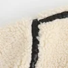 2024 RARF Autumn New Women's European and American Style Artificial Fur Effect Motorcycle Jacket Coat with Fur Integration 5