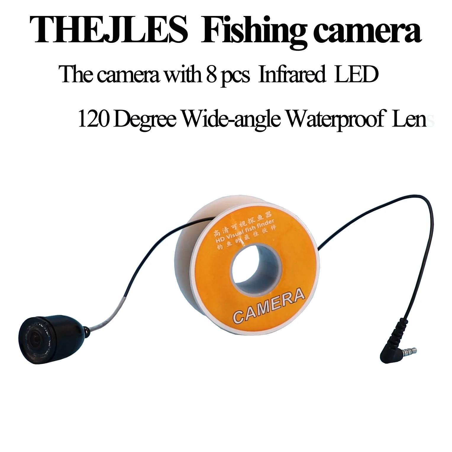 Underwater Camera For Fish Finder 8 pcs IR Infrared Lamp Fishing Accessories