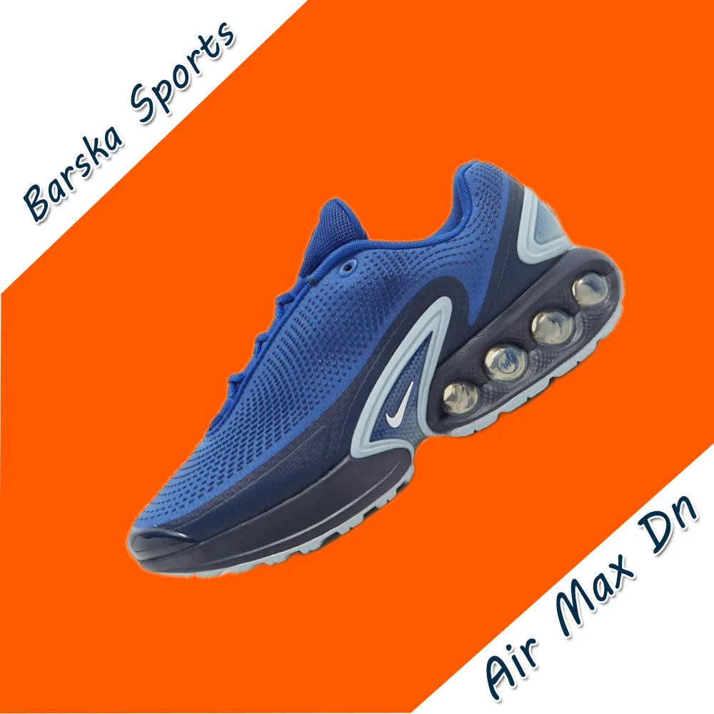 Iconic Brand New Air Max Dn Low Men's Sneakers autumn Classic Fashion Casual Shoes Cushioning and wear resistance comfortable Blue&Cyan