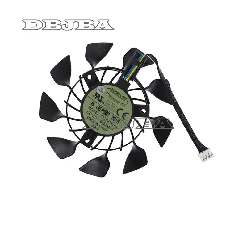 Ventola 85Mm Per Asus Mini Gtx 760 950 960 970 Sostituzione Ventola 3*39Mm 4Pin T129215Su