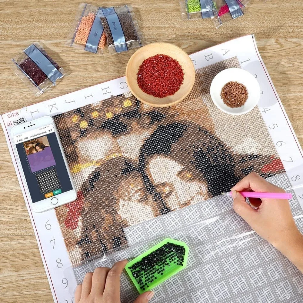 Custom Diamond Painting Record Life Picture Custom Full Diamond Mosaic Embroidery Cross Stitch Kits Home Decor Collection Gift diamond painting