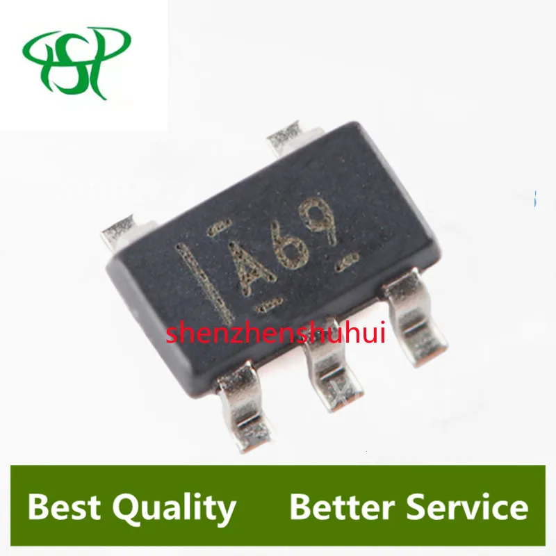 

2Pcs/Lot New Original INA169NA INA169 Silk Screen A69 Patch SOT23-5 Current Parallel Monitor Chip In Stock