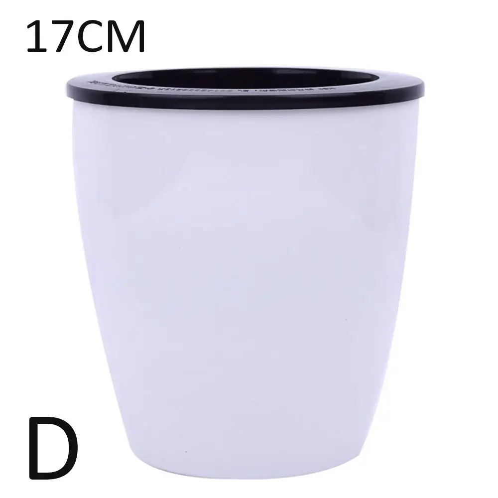 Resin Round Desktop Decorative Flower Basket Planter