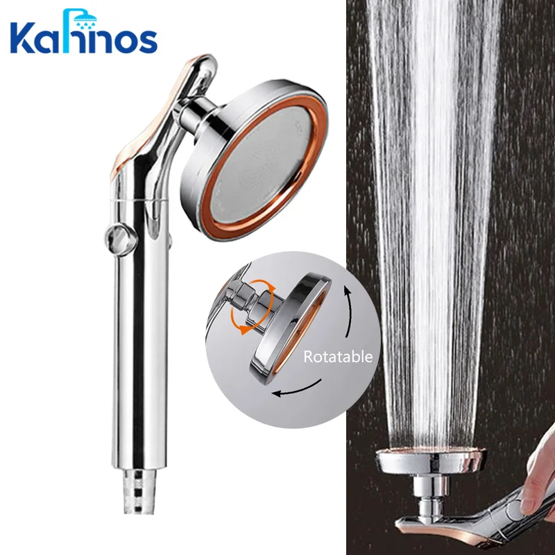 Rotating High Pressure Shower Head Bathroom Water Saving Handheld Shower Head Spa Adjustable Stop Button Water Rain Shower Head Rotating High Pressure Shower Head Bathroom Water Saving Handheld Shower Head Spa Adjustable Stop Button Water Rain Shower Head